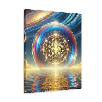 Sacred Geometry Art Canvas Ed. 21