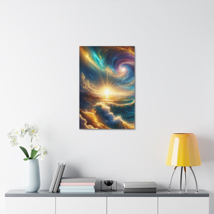 Serene Ocean Art Canvas Ed. 1