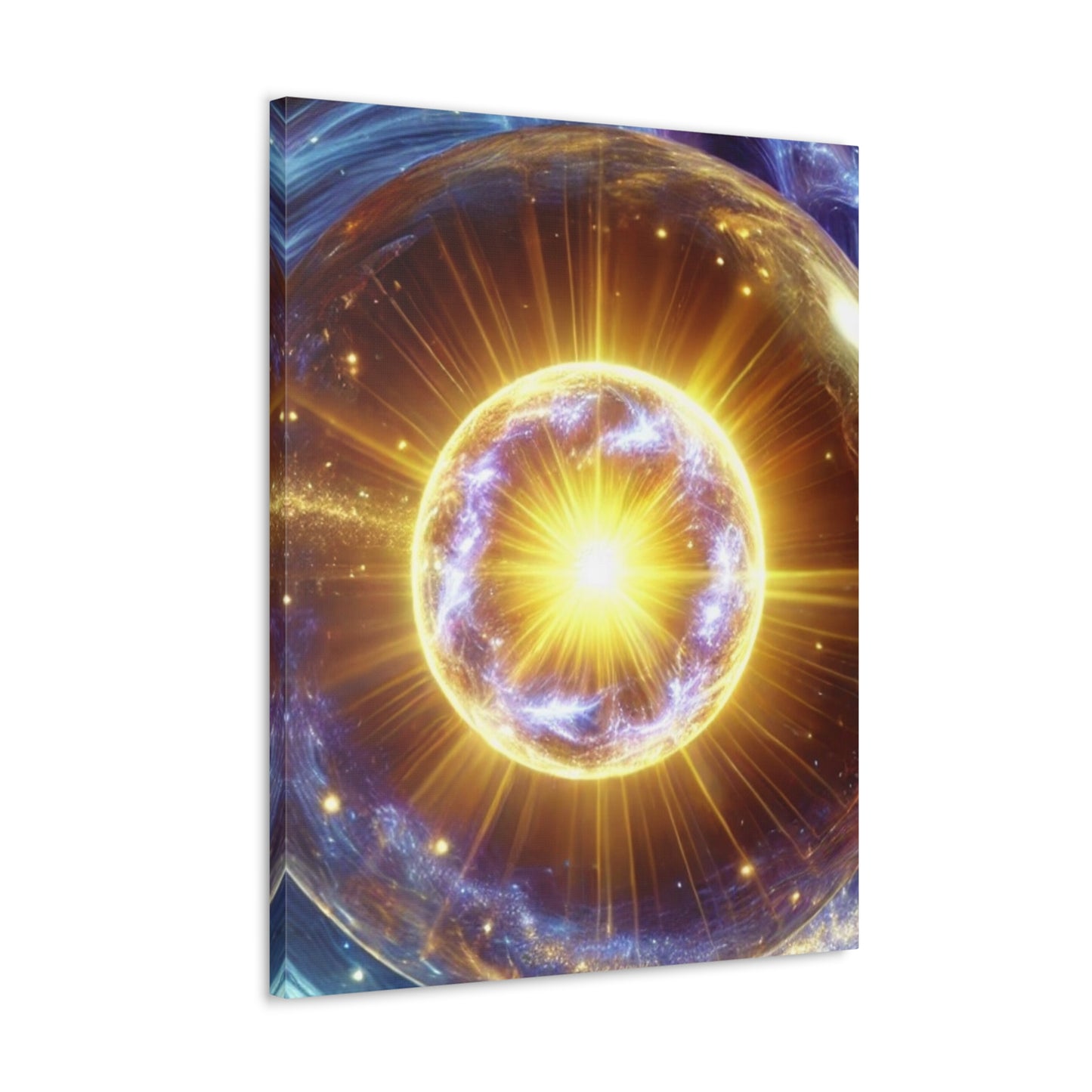 Energetic Orbs Art Canvas Ed. 12