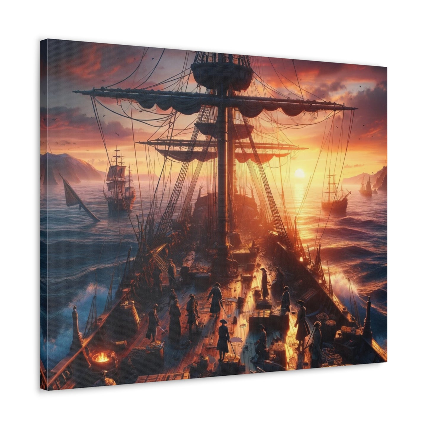 Voyage & Conquest Art Canvas Ed. 5