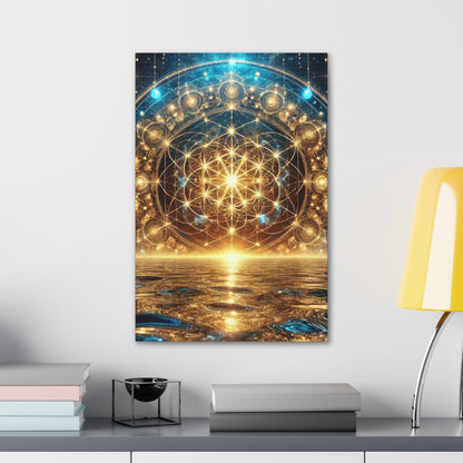 Sacred Geometry Art Canvas Ed. 97