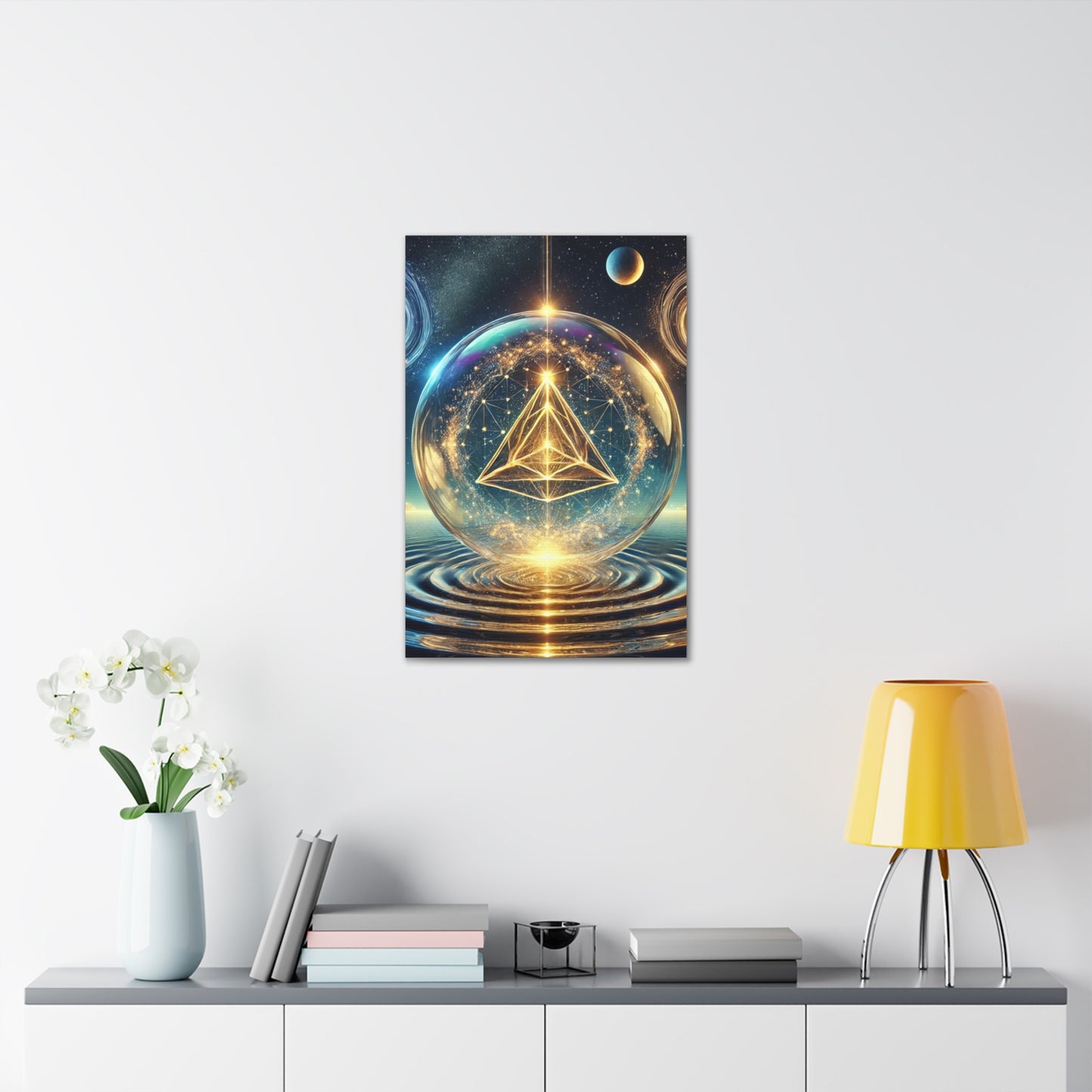 Sacred Geometry Art Canvas Ed. 34