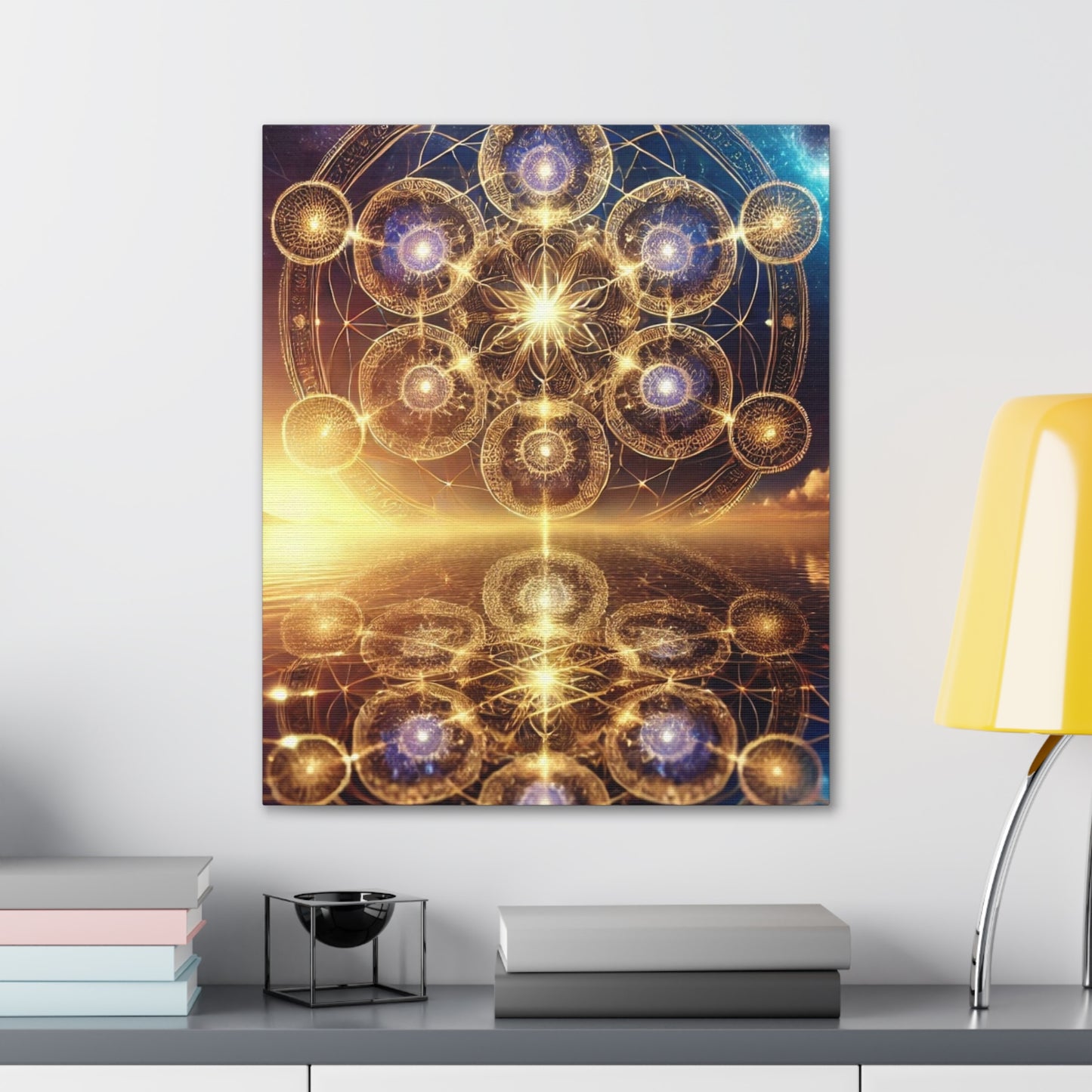 Sacred Geometry Art Canvas Ed. 95