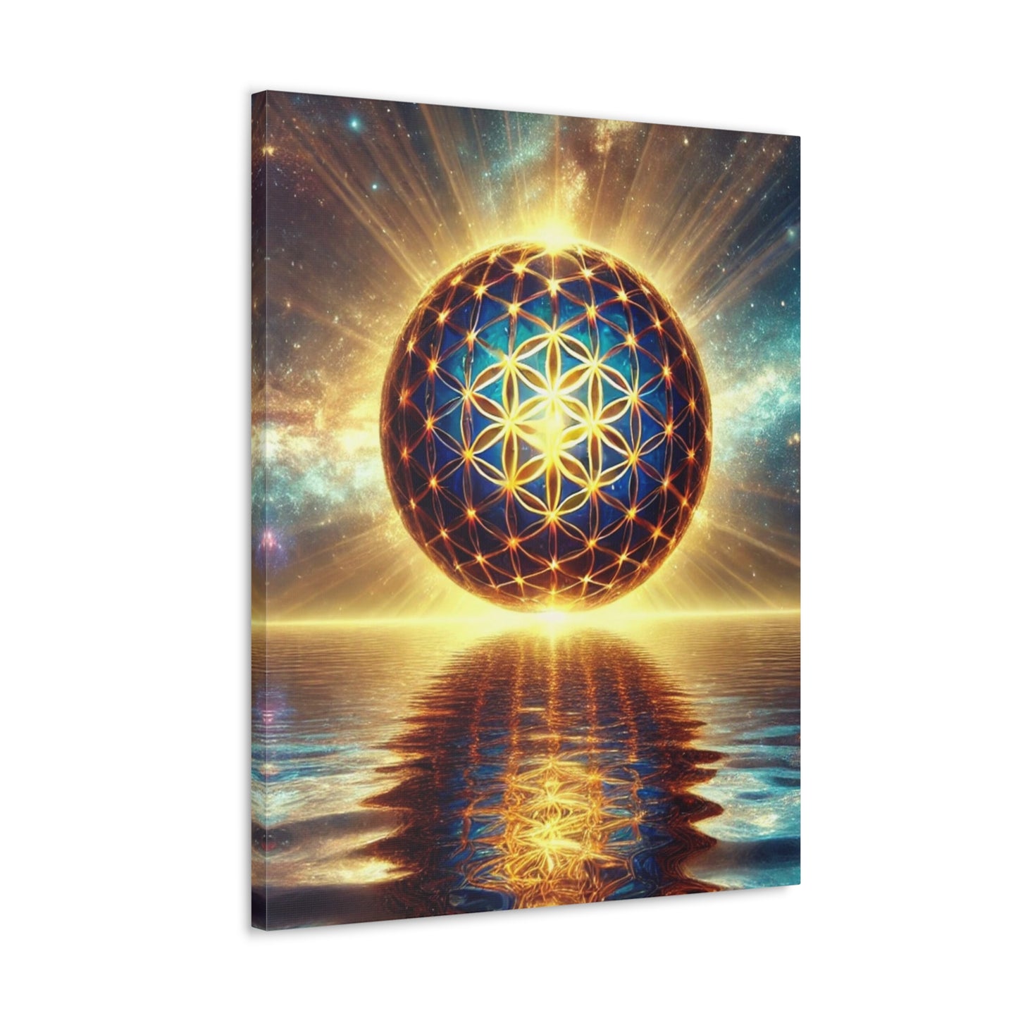 Sacred Geometry Art Canvas Ed. 47