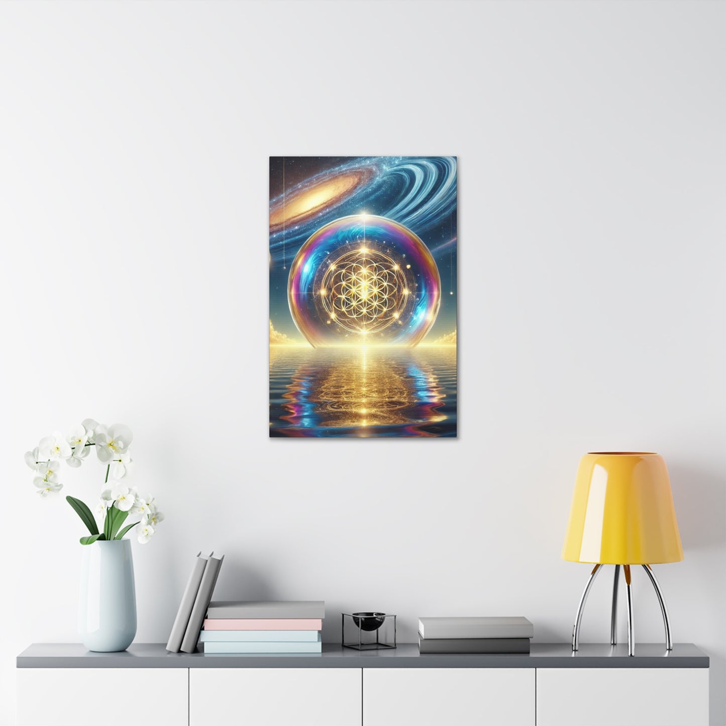 Sacred Geometry Art Canvas Ed. 21