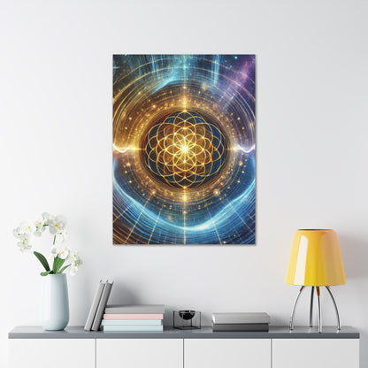 Sacred Geometry Art Canvas Ed. 6