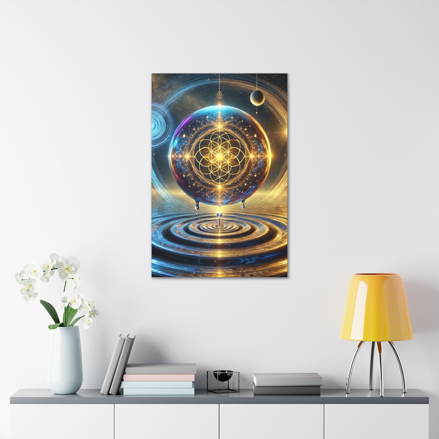 Sacred Geometry Art Canvas Ed. 25