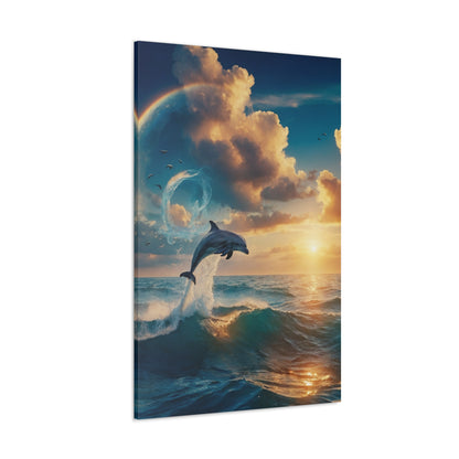 Serene Ocean Art Canvas Ed. 2