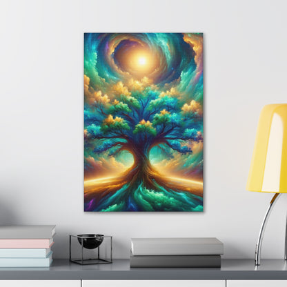 Trees of Light Art Canvas Ed. 15