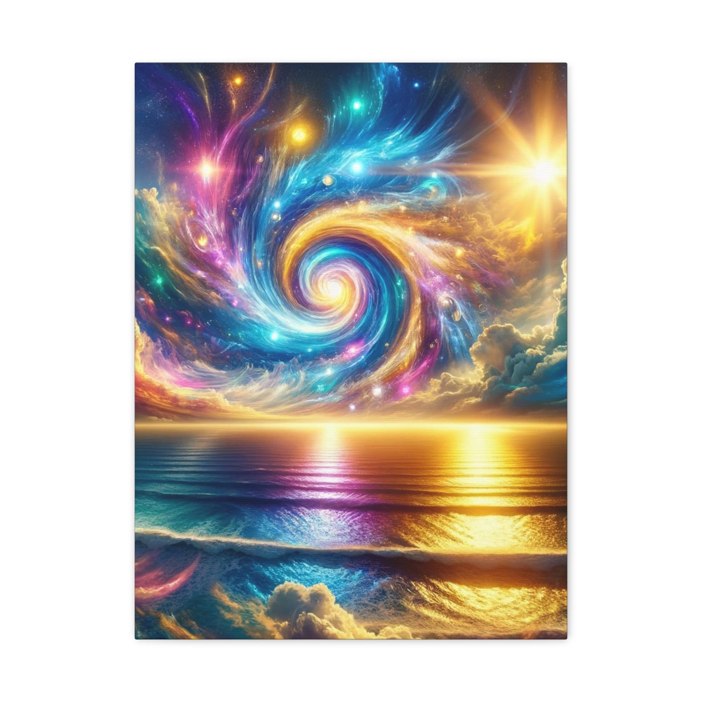 Serene Ocean Art Canvas Ed. 4