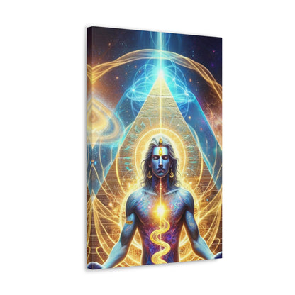 Quantum Entanglement Art Canvas Ed. 15