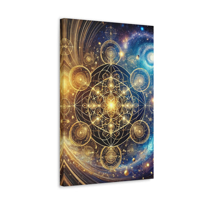 Sacred Geometry Art Canvas Ed. 67