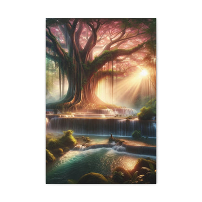 Trees of Light Art Canvas Ed. 23