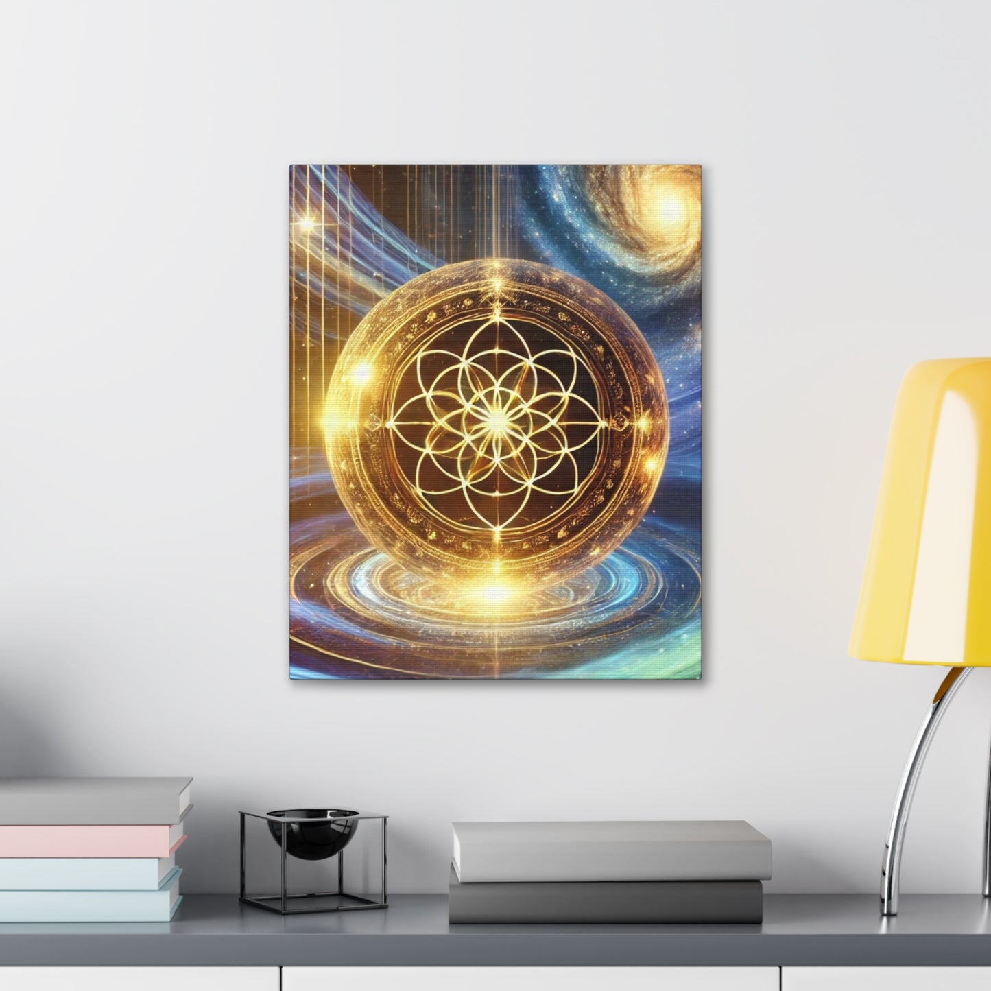 Sacred Geometry Art Canvas Ed. 57