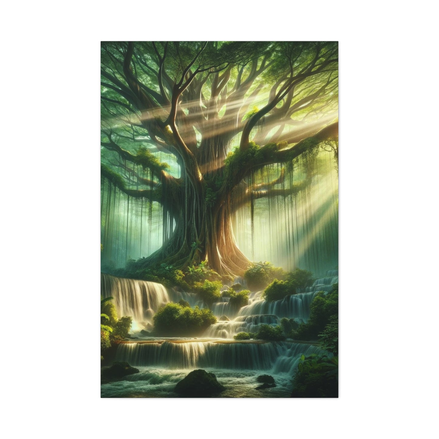 Trees of Light Art Canvas Ed. 22