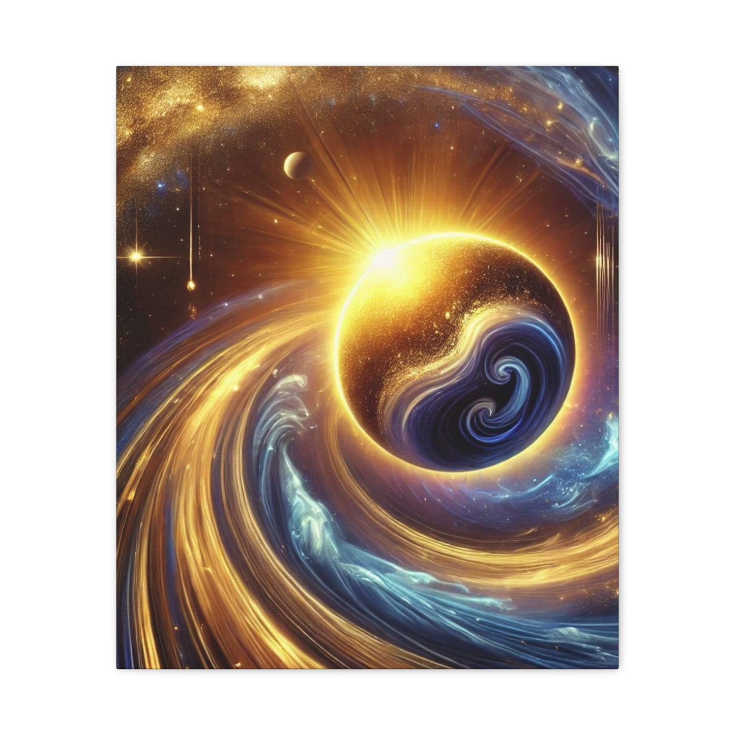 Energetic Orbs Art Canvas Ed. 17