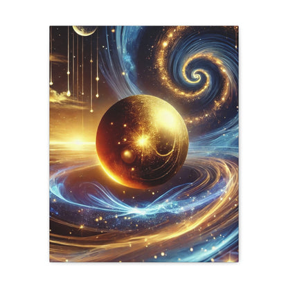 Energetic Orbs Art Canvas Ed. 6