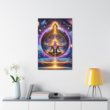 Quantum Entanglement Art Canvas Ed. 33