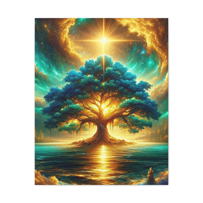 Trees of Light Art Canvas Ed. 10