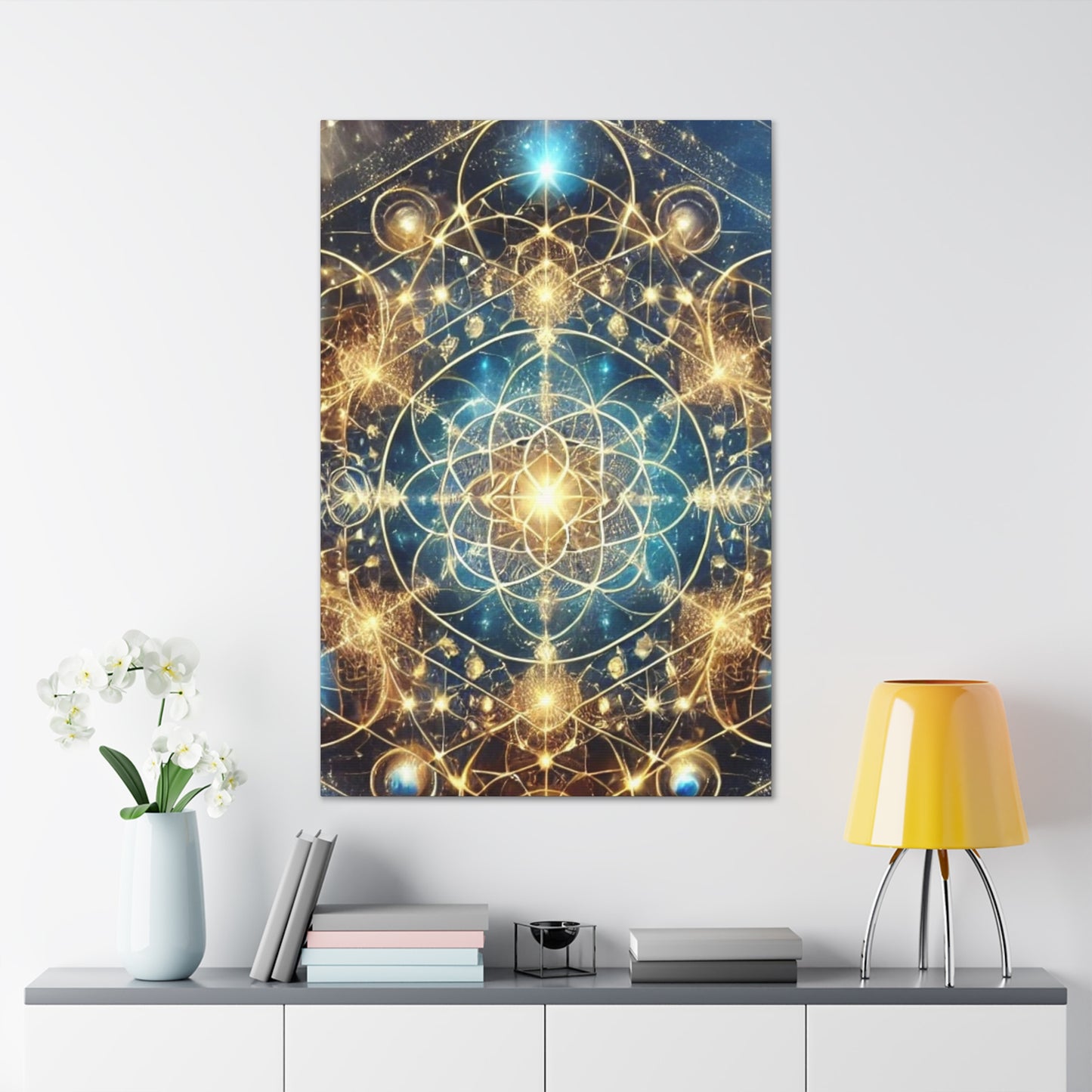 Sacred Geometry Art Canvas Ed. 70