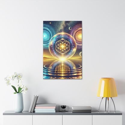 Sacred Geometry Art Canvas Ed. 13