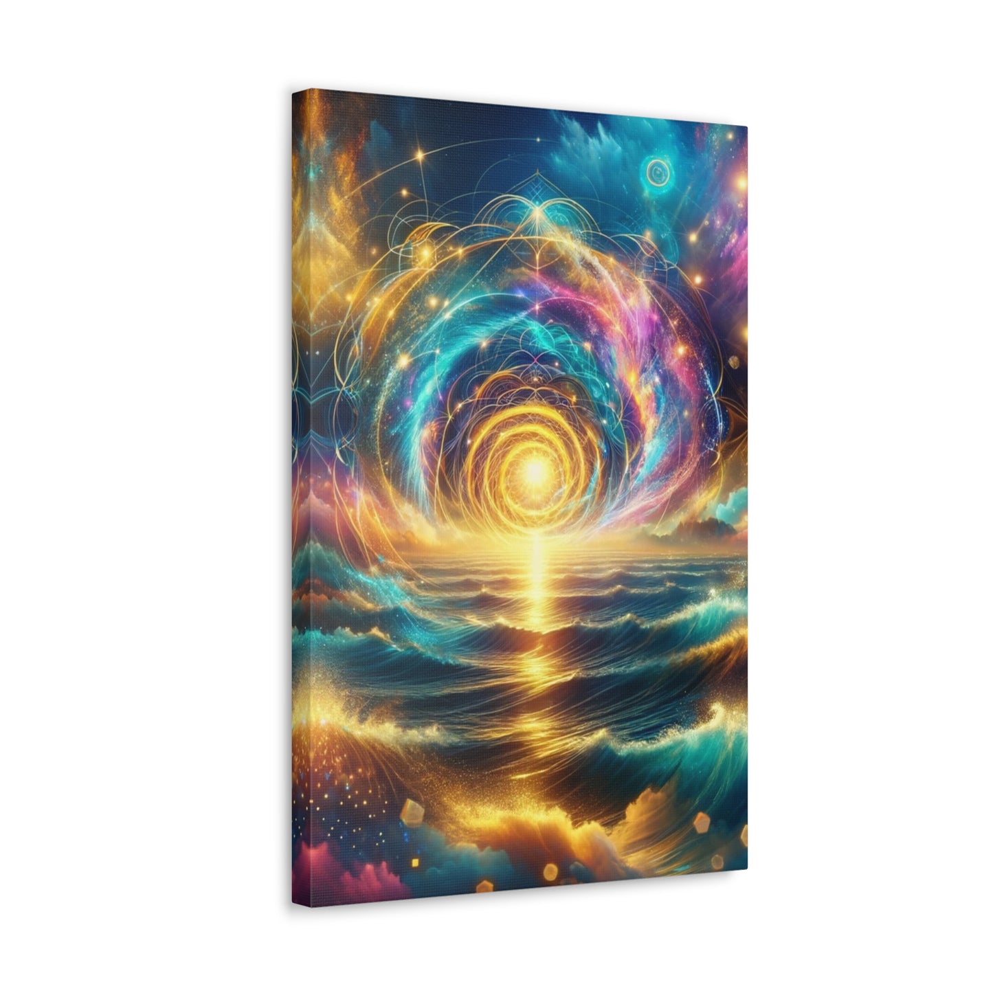 Serene Ocean Art Canvas Ed. 17