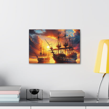 Voyage & Conquest Art Canvas Ed. 20