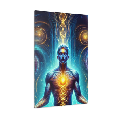 Quantum Entanglement Art Canvas Ed. 27