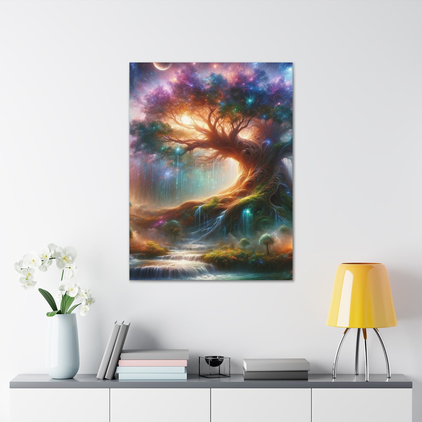 Trees of Light Art Canvas Ed. 2