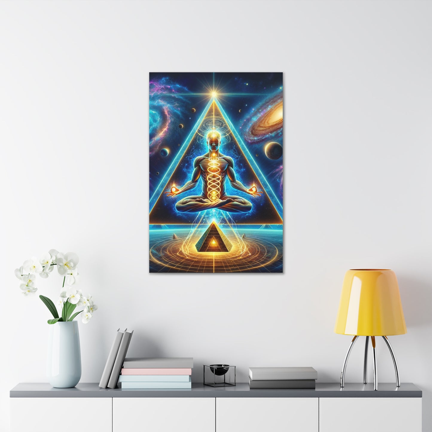 Quantum Entanglement Art Canvas Ed. 20