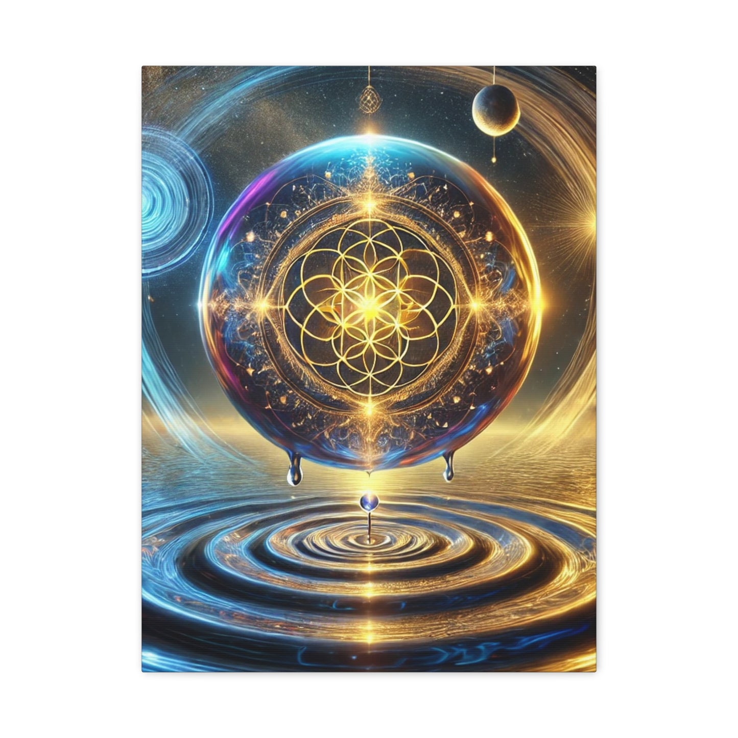 Sacred Geometry Art Canvas Ed. 25