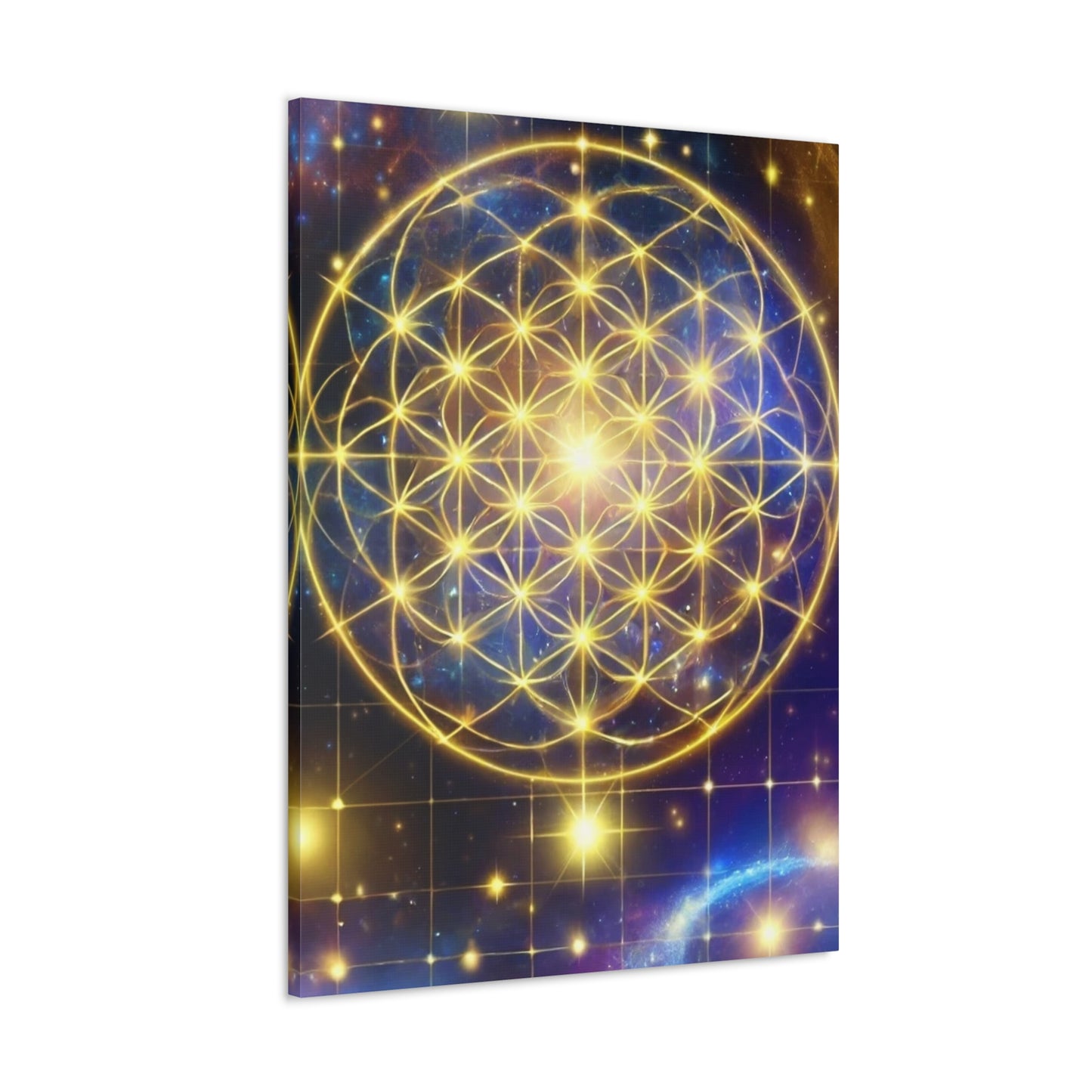 Sacred Geometry Art Canvas Ed. 73