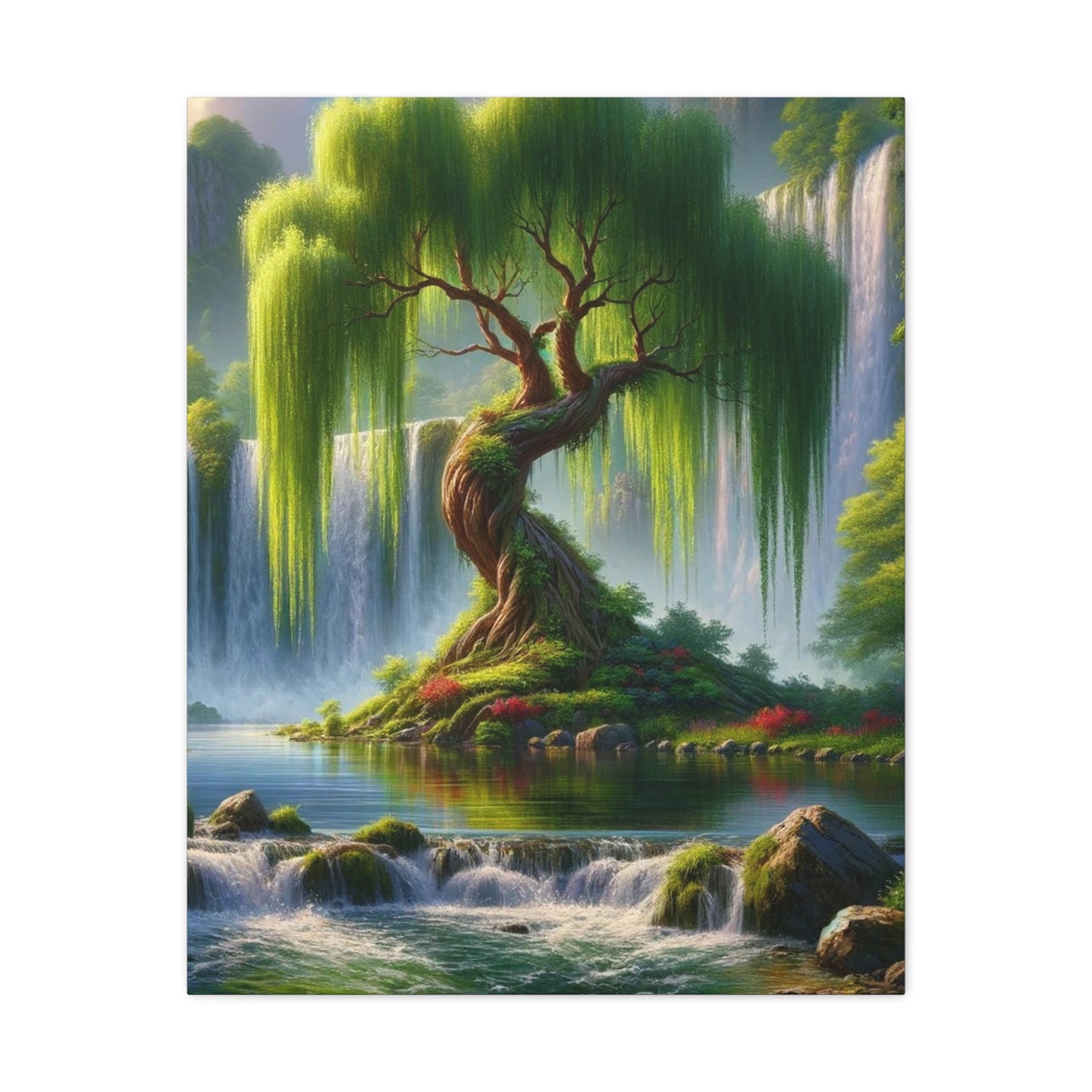 Trees of Light Art Canvas Ed. 17