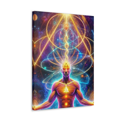 Quantum Entanglement Art Canvas Ed. 9