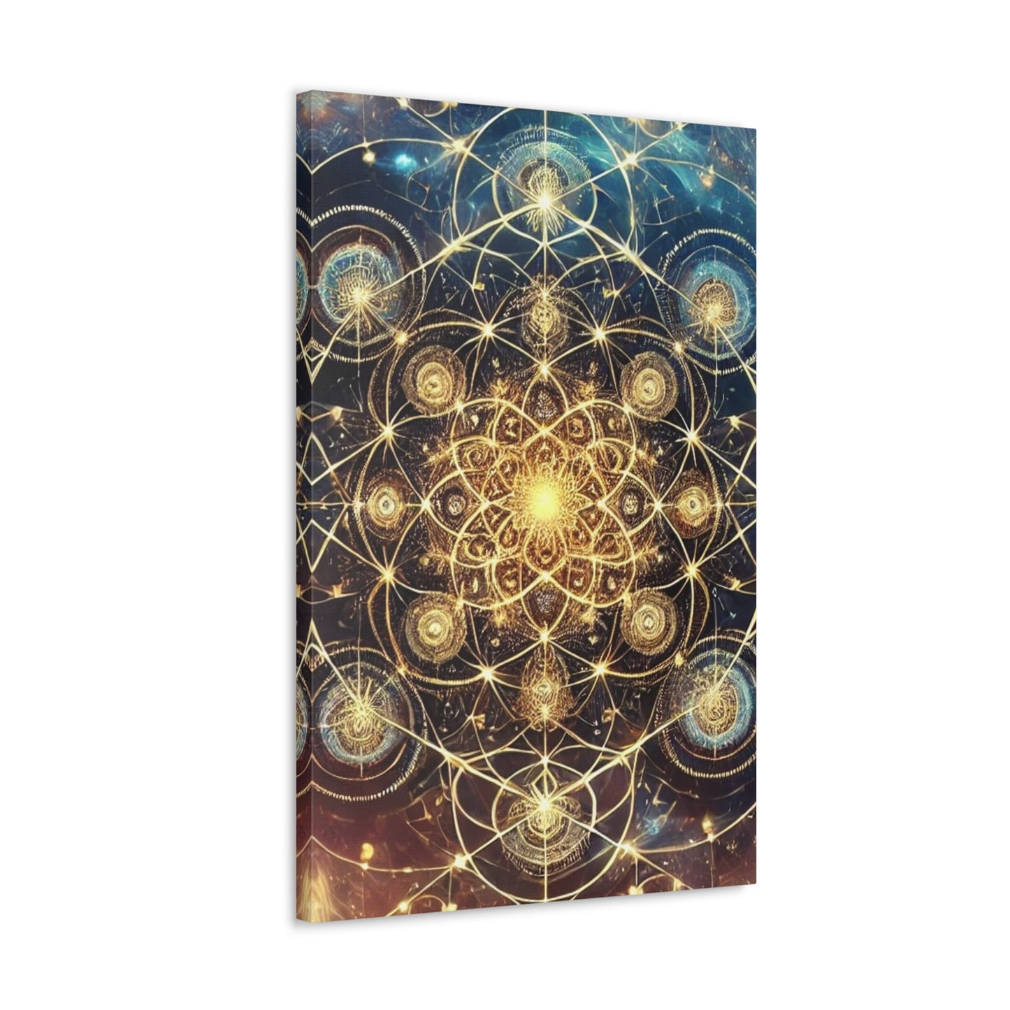 Sacred Geometry Art Canvas Ed. 75