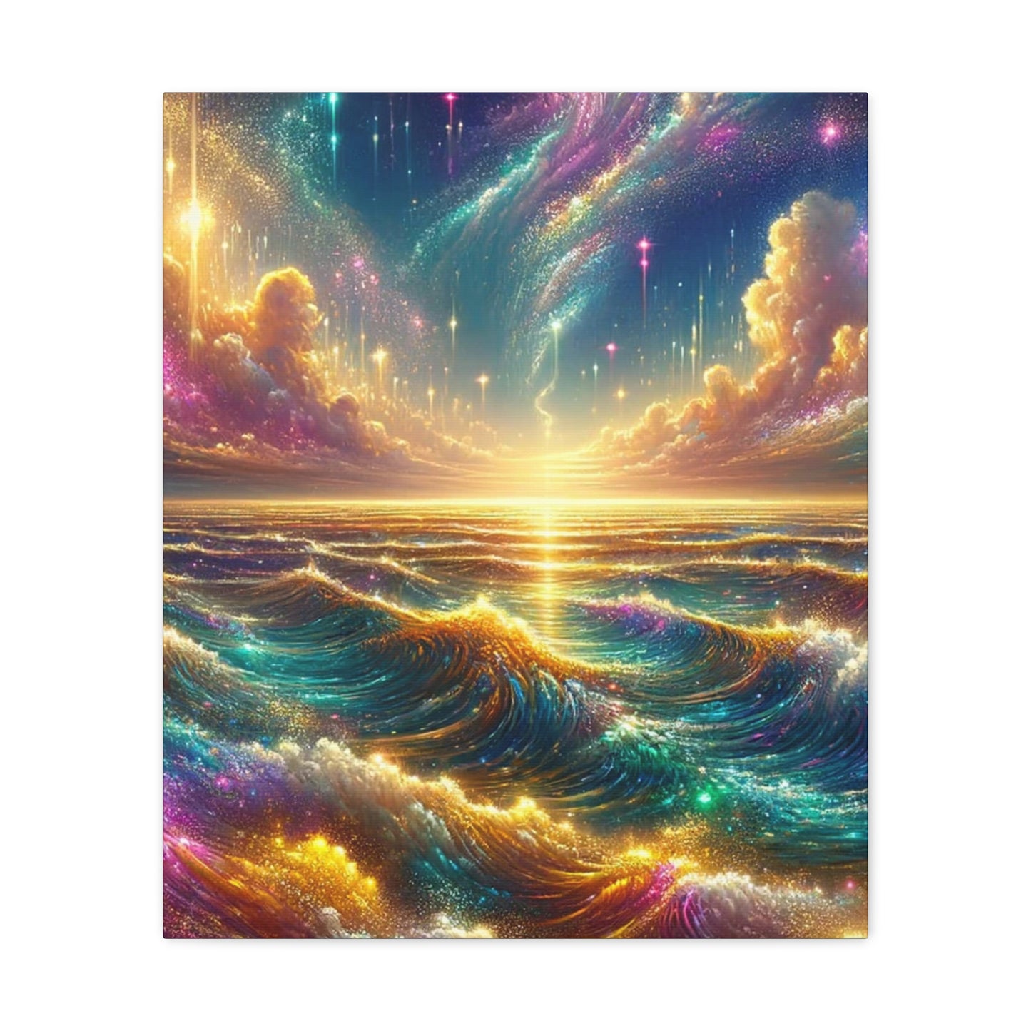 Serene Ocean Art Canvas Ed. 13