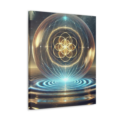 Sacred Geometry Art Canvas Ed. 10