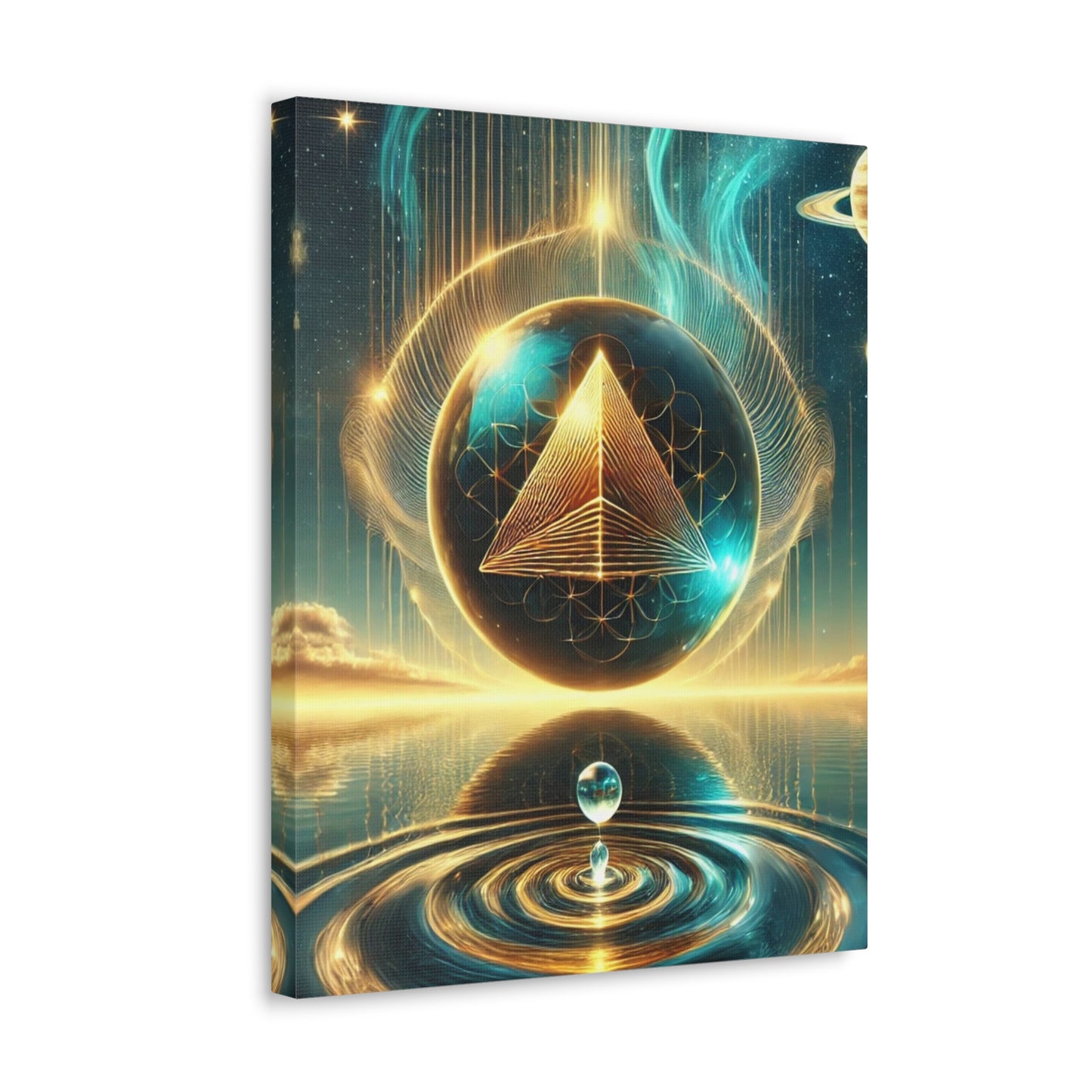 Sacred Geometry Art Canvas Ed. 35