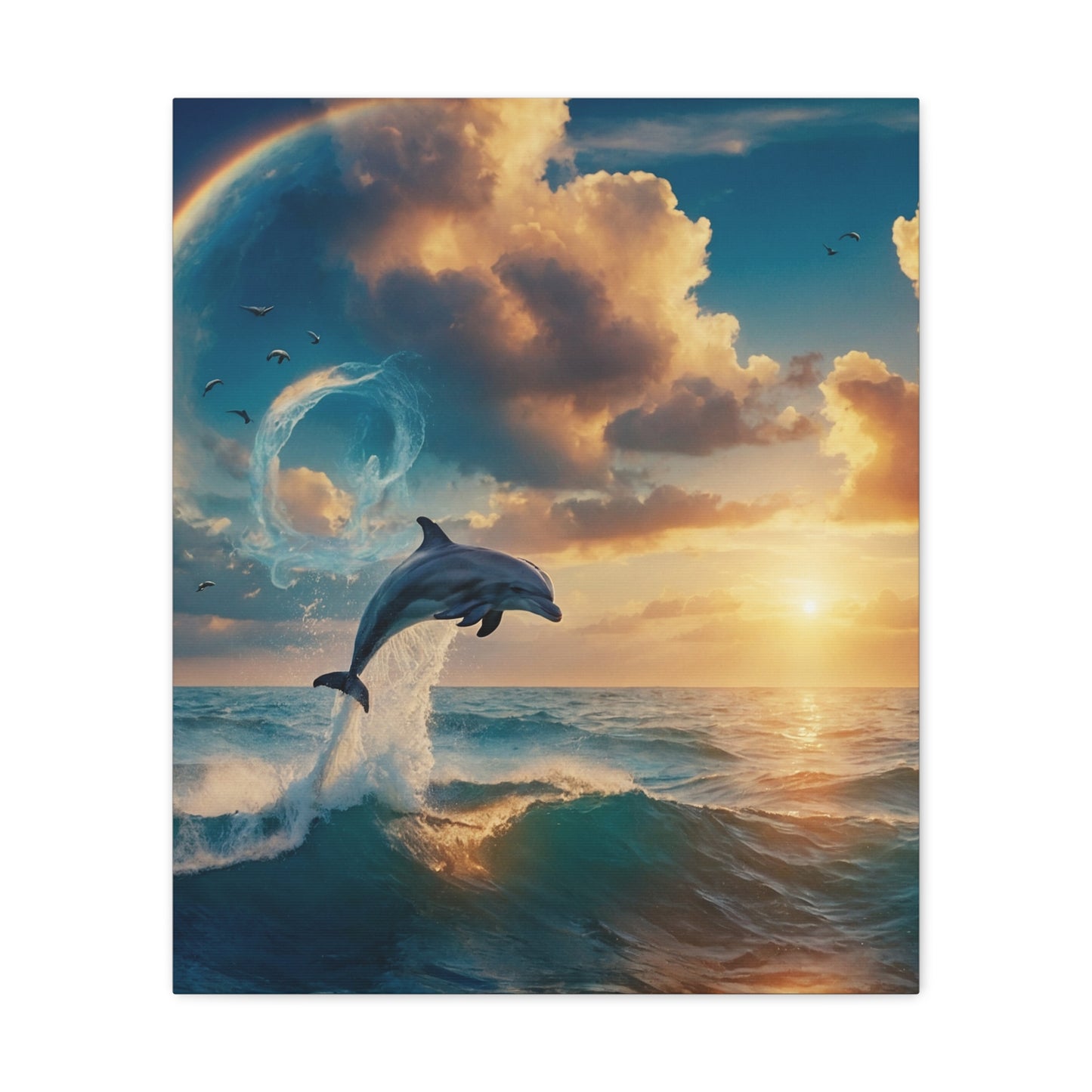 Serene Ocean Art Canvas Ed. 2