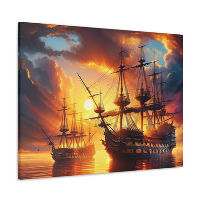 Voyage & Conquest Art Canvas Ed. 20