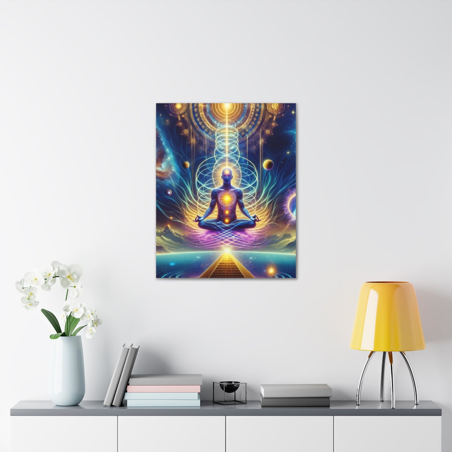 Quantum Entanglement Art Canvas Ed. 25