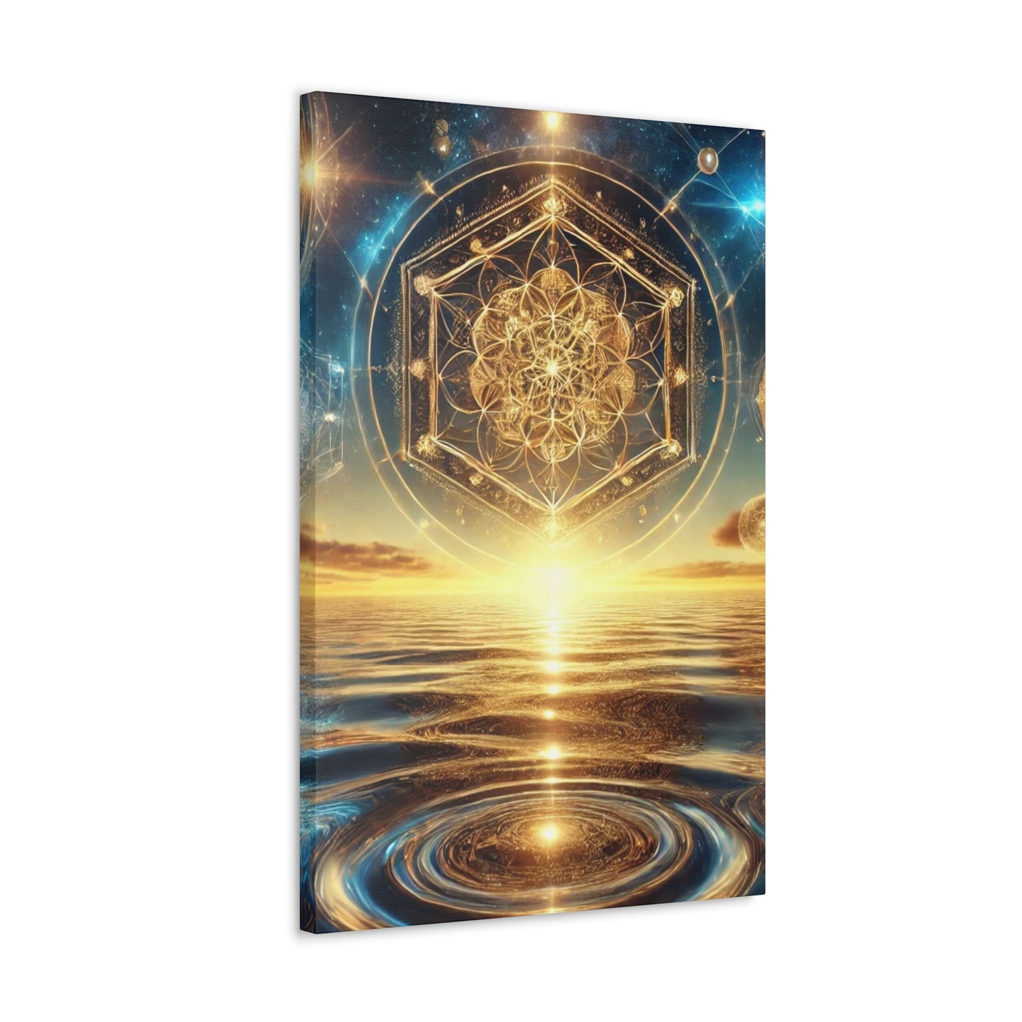 Sacred Geometry Art Canvas Ed. 96