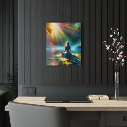 Blissful Lotus Acrylic Print Ed. 6