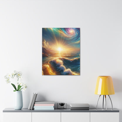 Serene Ocean Art Canvas Ed. 18