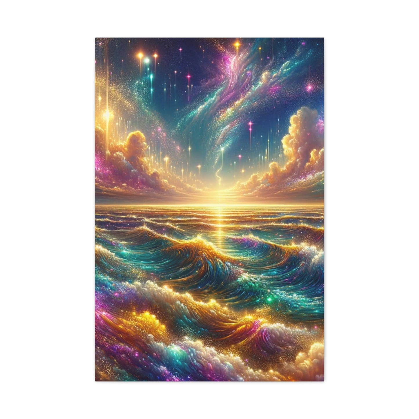 Serene Ocean Art Canvas Ed. 13