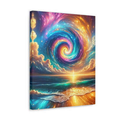 Serene Ocean Art Canvas Ed. 16