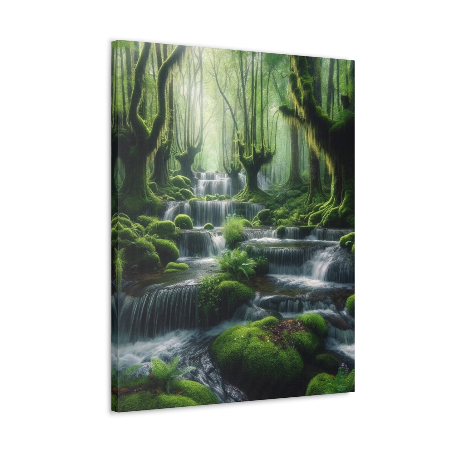 Majestic Waterfalls Art Canvas Ed. 1