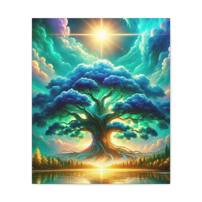 Trees of Light Art Canvas Ed. 13