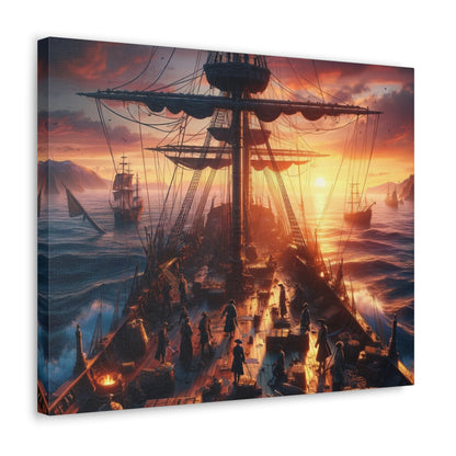 Voyage & Conquest Art Canvas Ed. 5