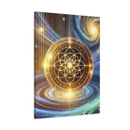 Sacred Geometry Art Canvas Ed. 57